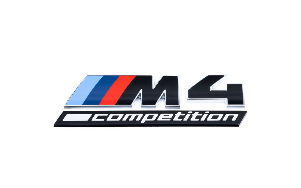 BMW M4 Competition Emblem