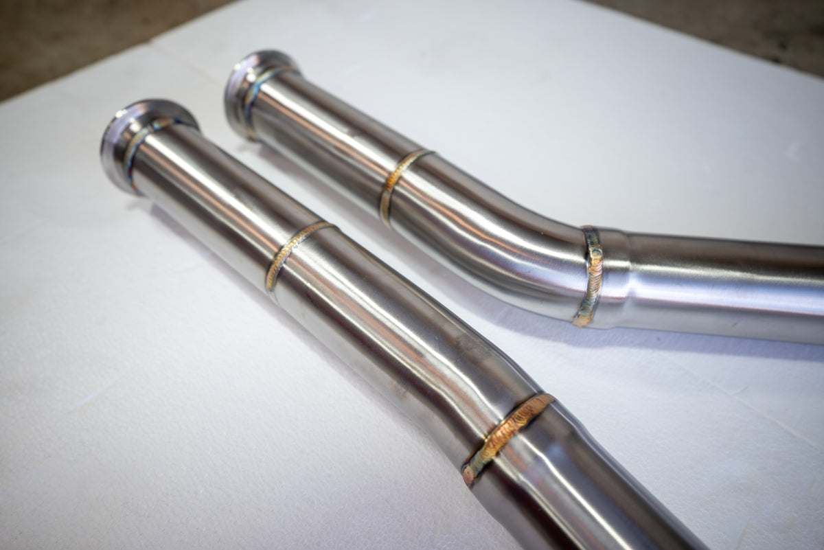 F8X Equal Length Mid Pipe w/ Z-Pipe