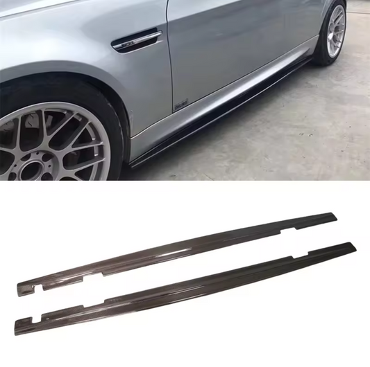 E90 M3 Carbon Fiber Side Skirt Extensions
