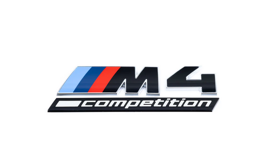 BMW M4 Competition Emblem
