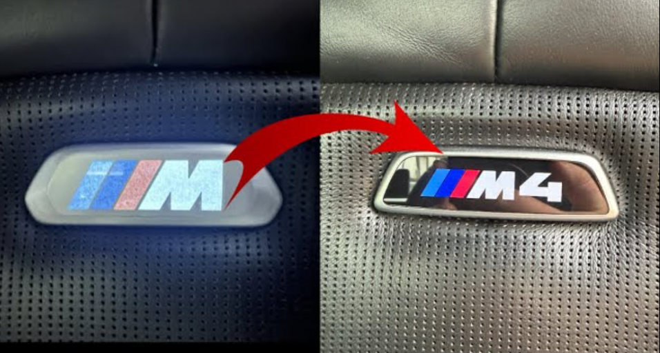 BMW OEM M3 / M4 G8X Illuminated Seat Emblem